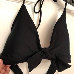 Black Aerie bikini top
